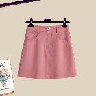 ピンク/スカート
